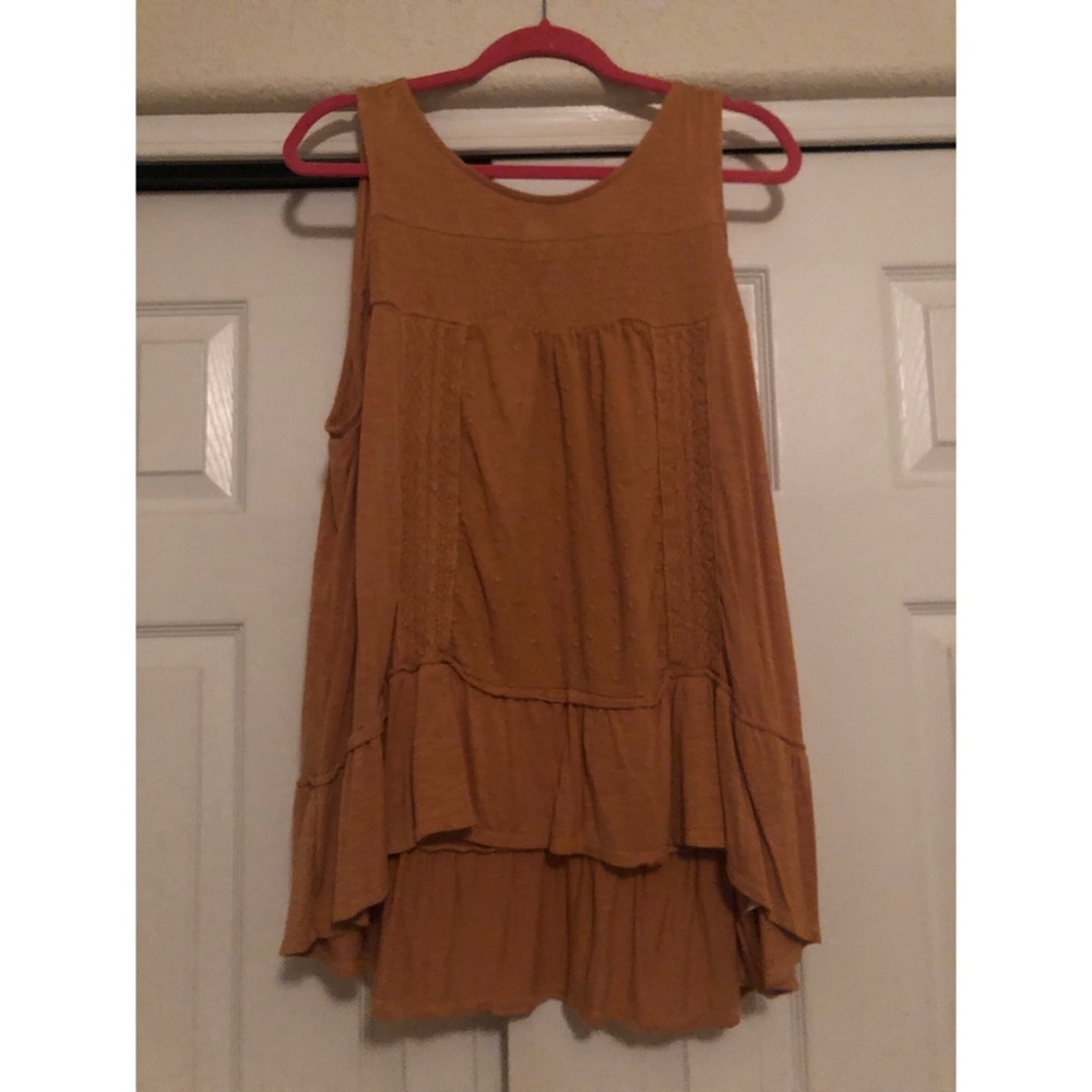 ☀️2 for 10☀️mustard Tank Top